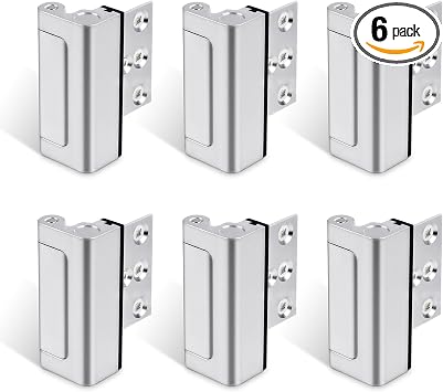 GreaTalent Home Security Door Reinforcement Lock, Childproof Safety Latch