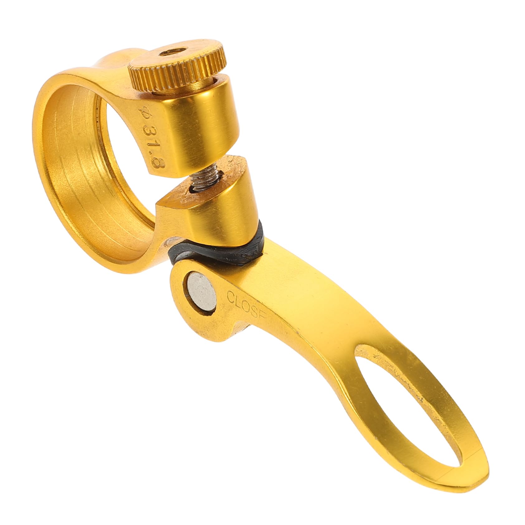 SUPVOX Quick Release Bike Seatpost Clamp Aluminum Alloy Clip Fit for Road Mountain Bikes Easy Installation Slip Design for Enhanced Stability