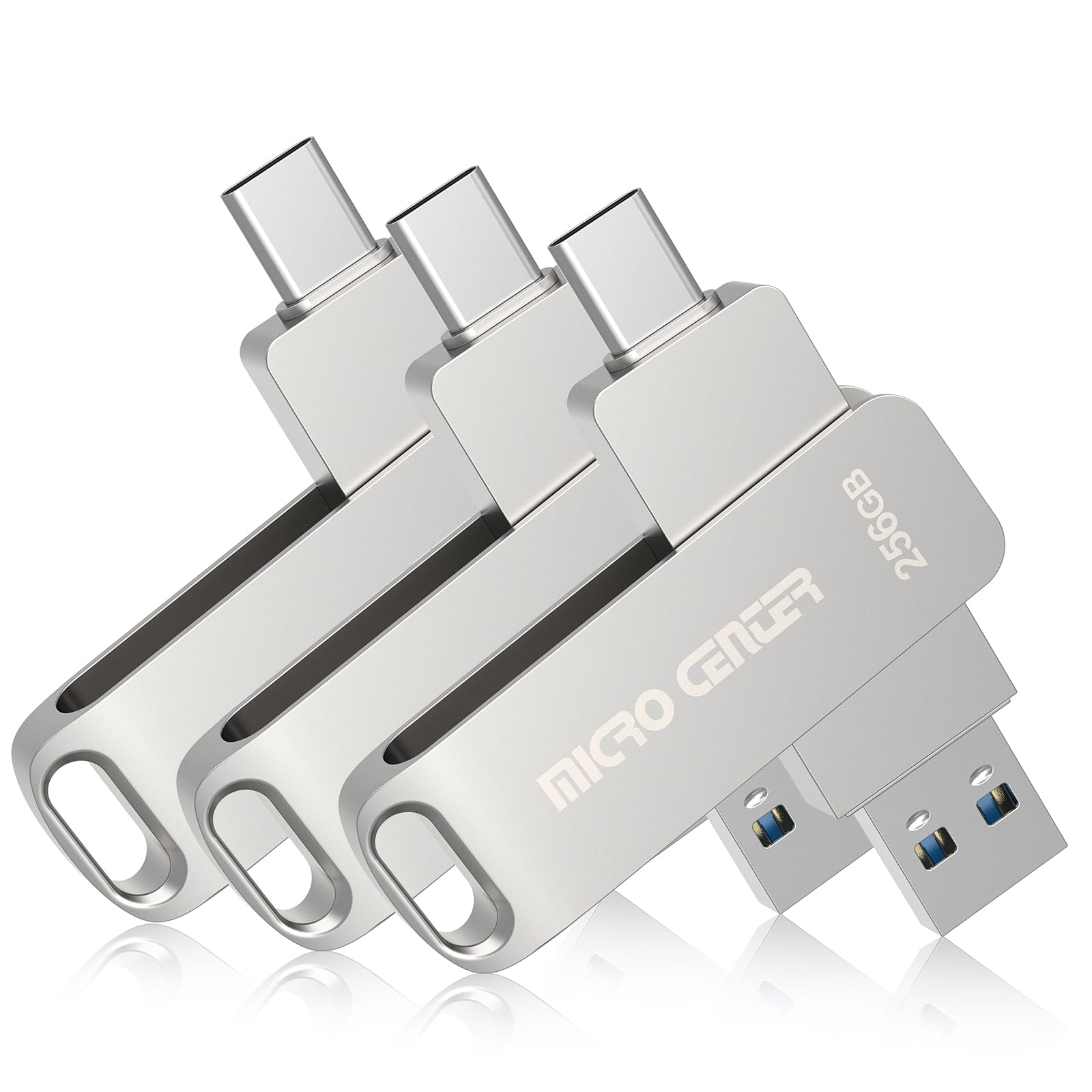 Chiavetta USB 3.2 Xiaomi 2TB Alta Velocit&agrave; &ndash; Doppia Interfaccia USB-A/USB-C &ndash; Argento