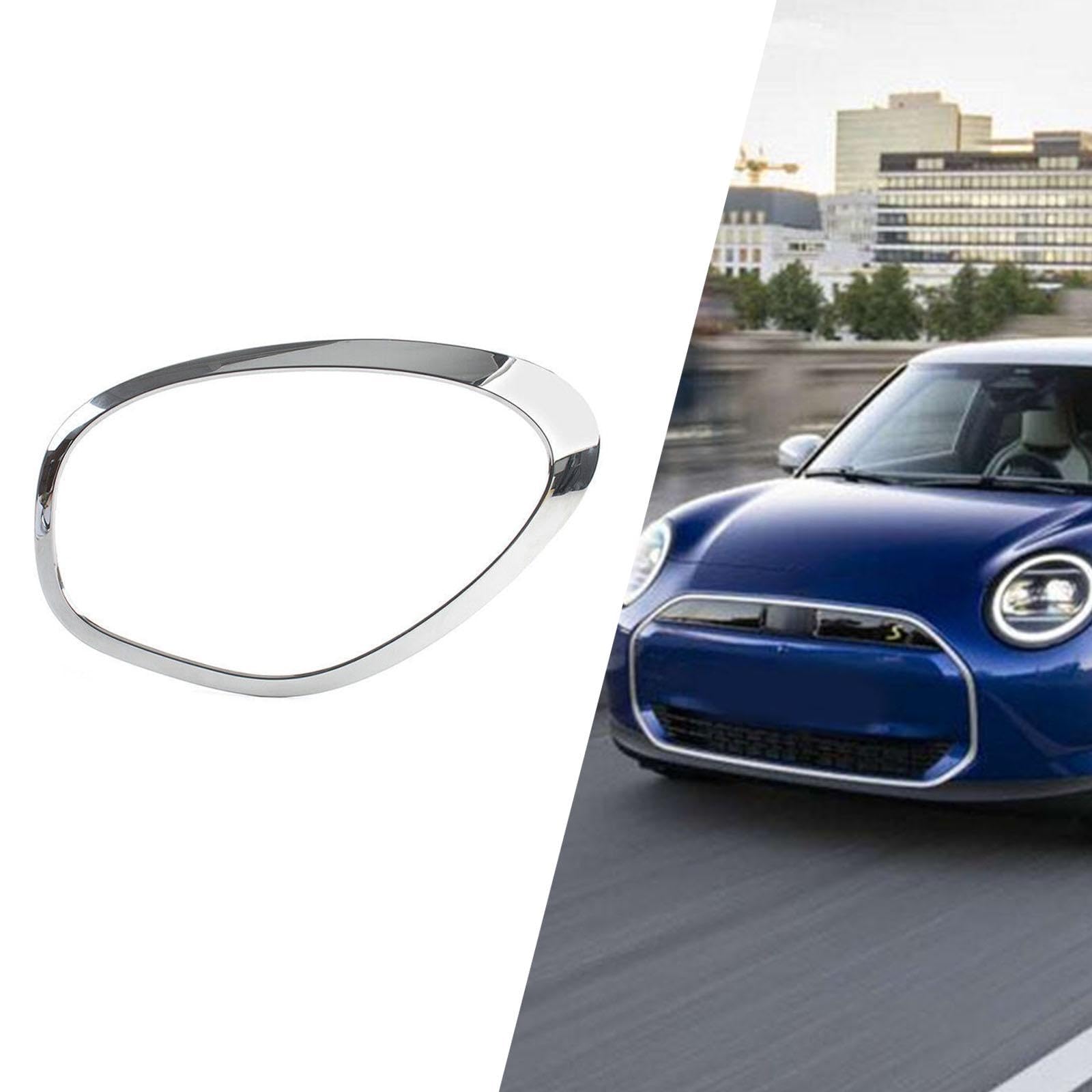 Harilla Headlight Bezel Lamp Rahmen Ersatzteile Pp Material Langlebig Schützt Scheinwerfer vor Staub Und Abnutzung für Autowerkstatt Fahrzeugpflege, Rechts