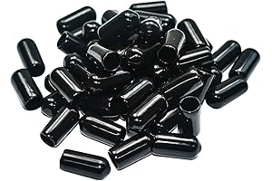 Vinyl Screw Caps, Rubber End Caps, Bolt Screw Protector (1/4' Screw Cap)