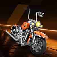 原画　送料無料　ハーレーダビッドソンとタロピョン ハーレーダビッドソン FLTRX Road Glide 愛車レビュー・評価
