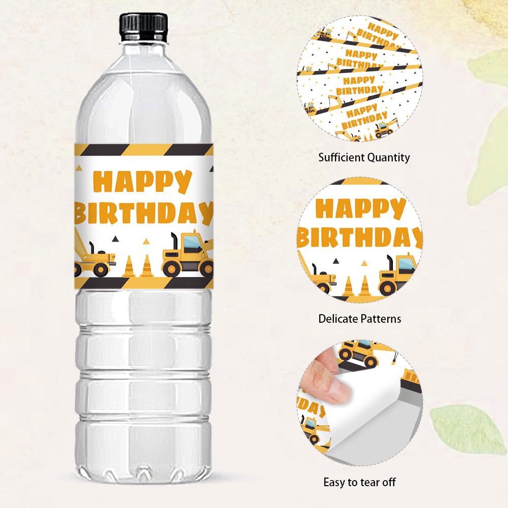 PH Pandahall 30 Etichette Adesive Per Bottiglie D'acqua A Tema Limone, Impermeabili (6,4 X 21,6 Cm). Perfette Per Bomboniere, Decorazioni Matrimonio, Feste Di Compleanno. Facili Da Applicare.