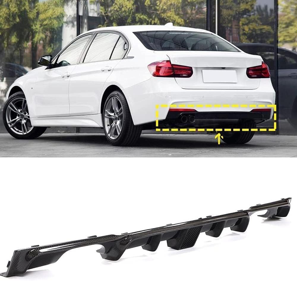 Diffuseur Pare-Chocs Arrière BMW F30 Protection Anti-Usure Contre Rayures Châssis