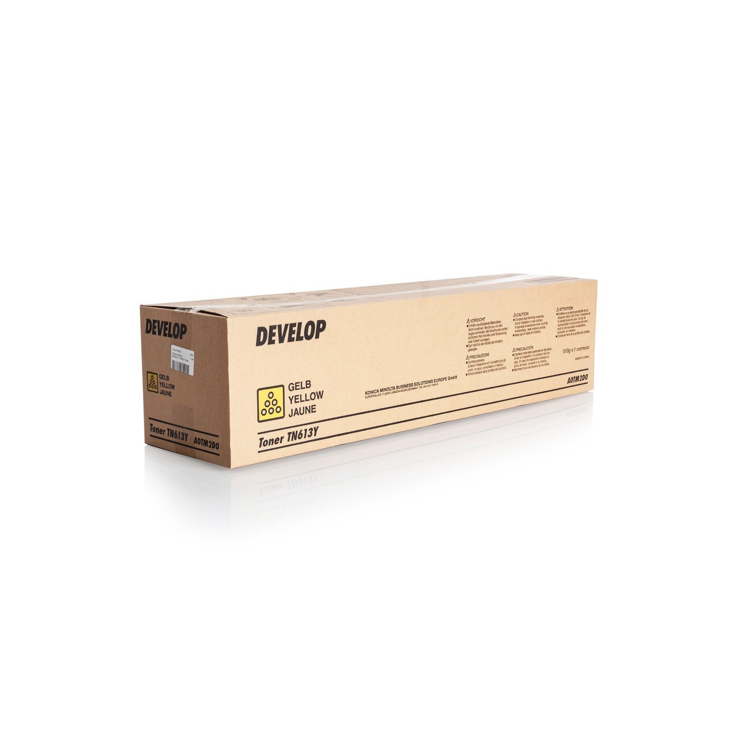Develop TN613Y jaune consommable laser haute capacité pour copieur de rechange - 2