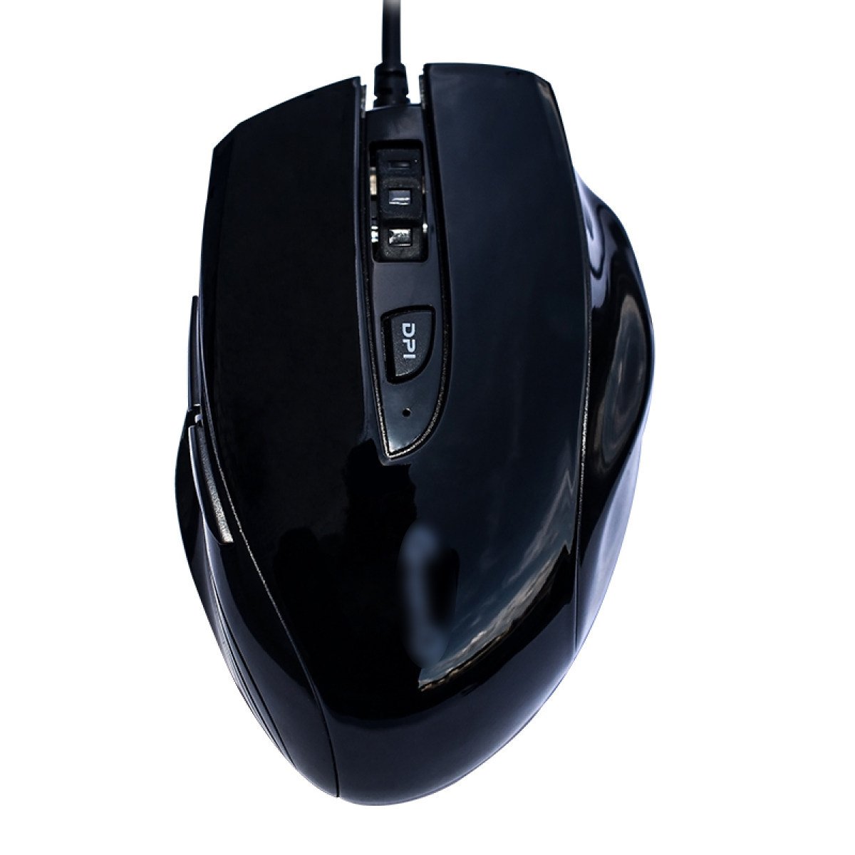 PDFGO Mouse Ergonomic Mouse Competitive Games Ergonomics Finger Care Wired,OneColor-110*70*38mm