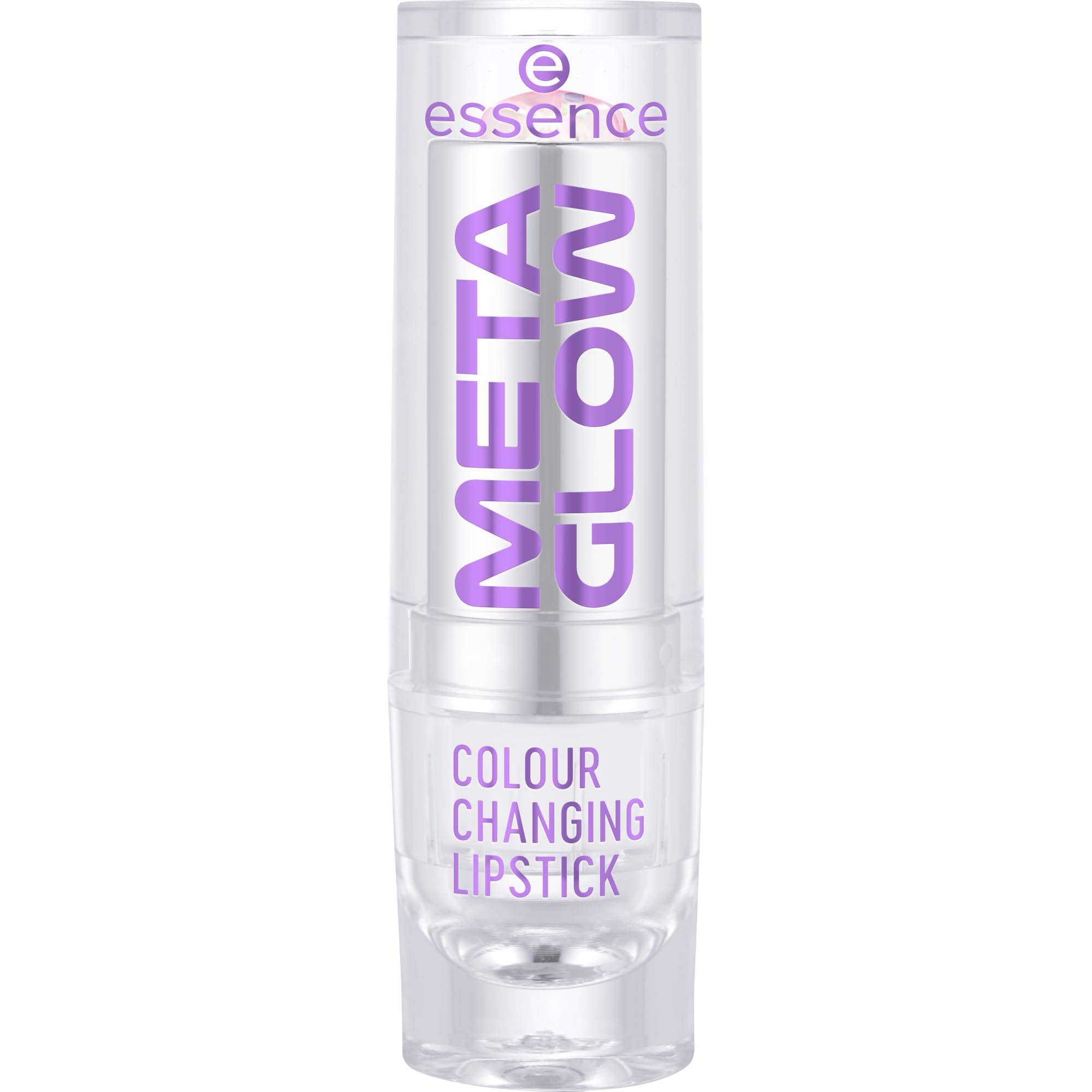 essence Meta Glow Colour Changing Lipstick, Transparent, Colour Matching, Colouring Effect, Natural, Translucent, Vegan, Oil-Free, Paraben-Free, No Microplastic Particles, Pack of 3 (3 x 3.4 g) - Image 3