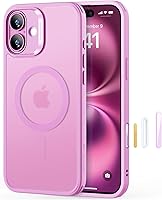 Vista 110 de ESR Serie Cloud Funda para iPhone 15 Pro con MagSafe, soporta carga magnética, delgada, de silicona líquida, absorción de golpes, protección