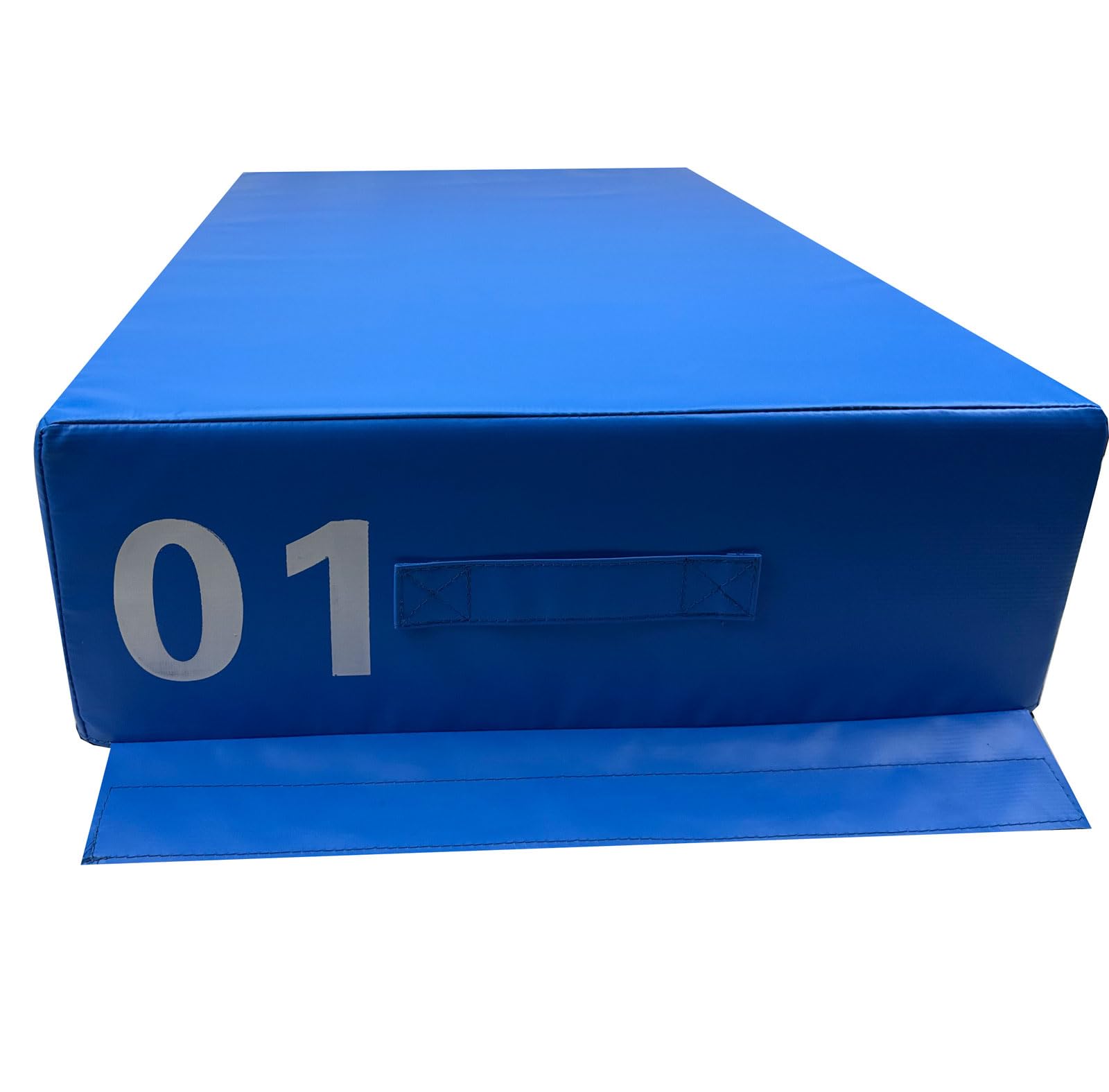 4-in-1-soft-plyo-box,Verbessertes Box-Jumping-Set Aus Weichem Schaumstoff verstellbar für Zuhause Home Workout Jump Box Balance Crosfit Funtional T(Size:90*55*20cm/35.4in*21.6in*7.87in,Color:01 Blue)