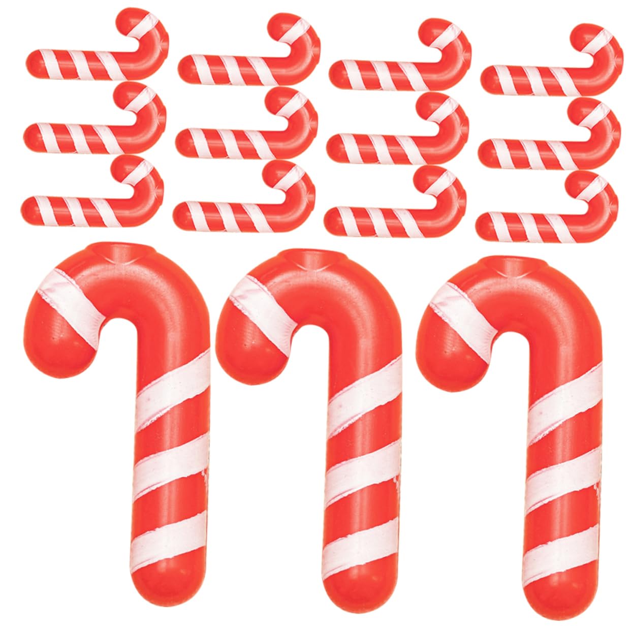 Abaodam 20pcs Led Candy Cane Light Pendants Christmas Decorative Hanging Lights for Indoor Decor for Trees Holiday Celebrations