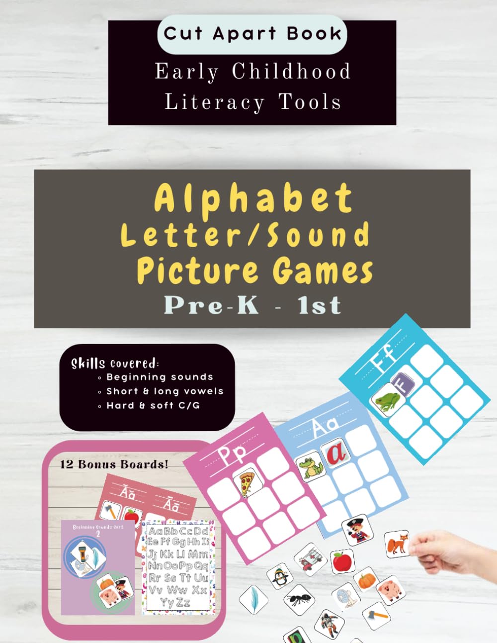 Alphabet Letter-Sound Recognition Games: 8+ Alphabet Games and Letter Formation (Early Childhood Literacy Tools)
