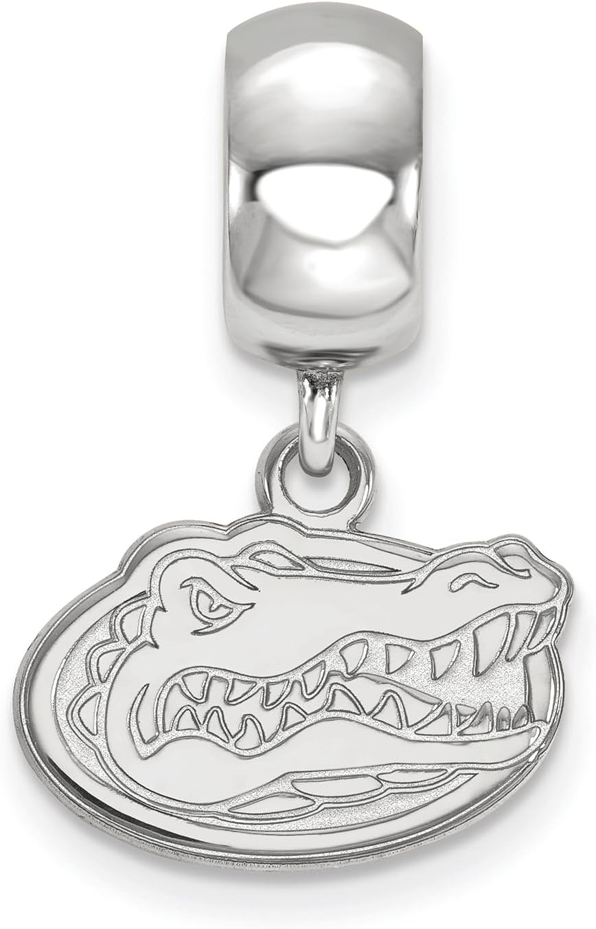 LogoArt Logo Art Sterling Silver Florida Gators XS Dangle Bead Charm