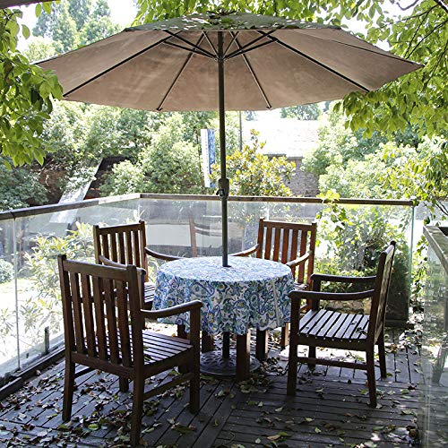 7.5 ft orange patio umbrella EVE Modern 7.5ft Orange Color Market Umbrella with Stand