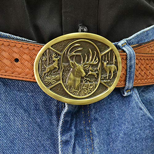 Image of Montana Silversmiths Outdoor Wildlife Series Attitude Western Belt Buckle