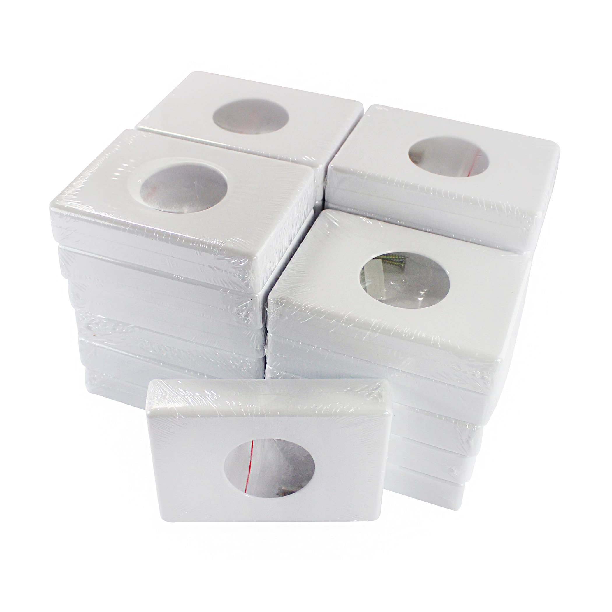 Hygienebeutelbox Supporto 24 Pezzi di Medi Inn Porta Sacchetti Igienici - bianco