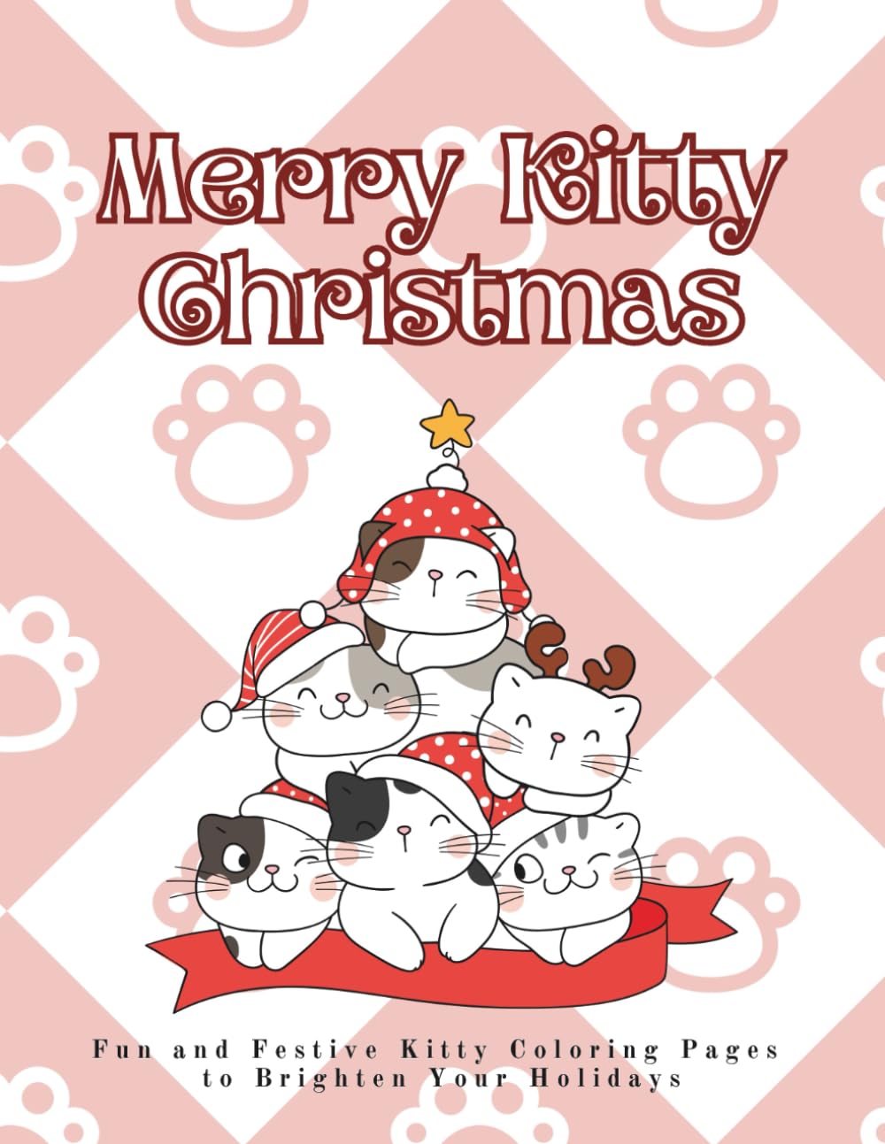 Merry Kitty Christmas: Fun and Festive Kitty Coloring Pages to Brighten Your Holidays