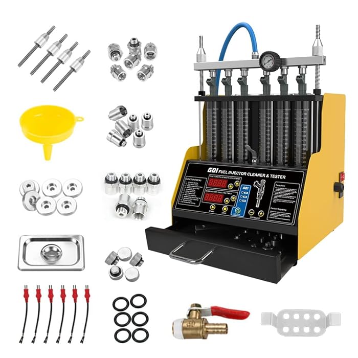 Buy Fuel Injector Cleaner Upgraded Ultrasonic GDI Fuel Injector Tester