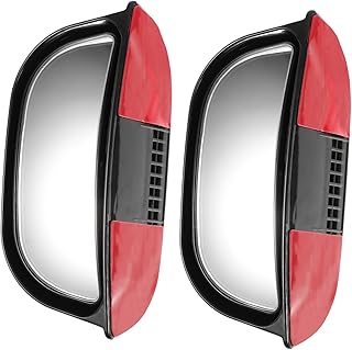 ibasenice 1 Conjunto 2 Peças Espelho De Ponto Cego Espelho De Ponto Cego Espelho De Carro Espelho Lateral Cego Acessórios De Carro Veículo Cego Espelho Traseiro De Carro Espelho Cego