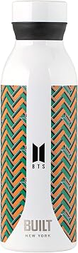BUILT BTS J-Hope Water Bottle, 18.9 fl oz 532 ml, Screw Type, Vacuum, Portable, Portable