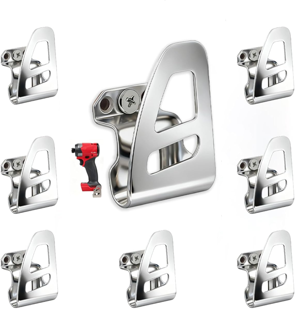 42-70-2653 Belt Clip/Hooks Compatible with Fuel Tools 2604-20,2604-22,2804-20,2904-20,2797-22,2604-22CT Impact Driver & Hammer Drill Tools with Free Screws 8PK