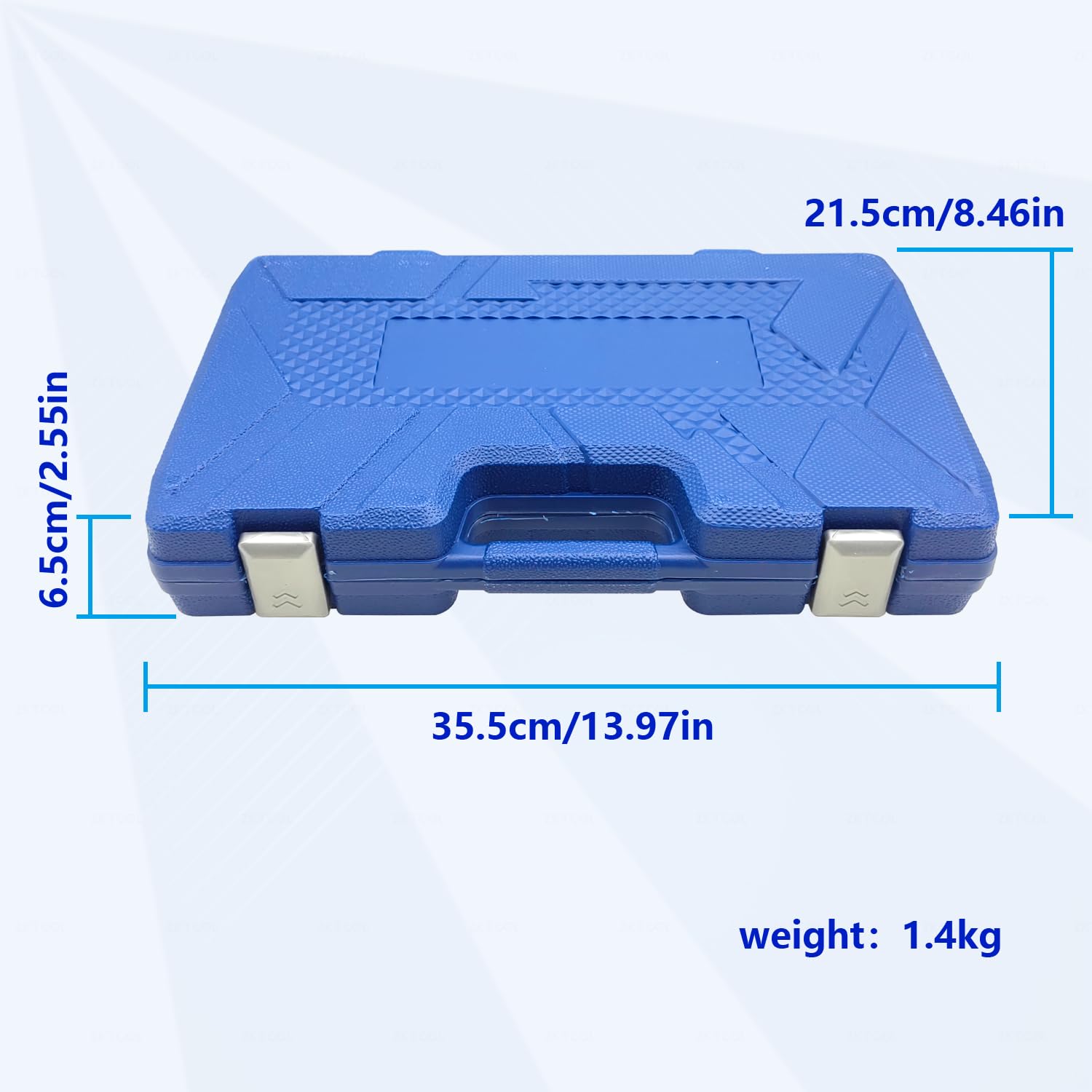 ZKTOOL Cyfrowy tester kompresji LCD, miernik 250 psi, zestaw adapterów i tester kompresji silnika