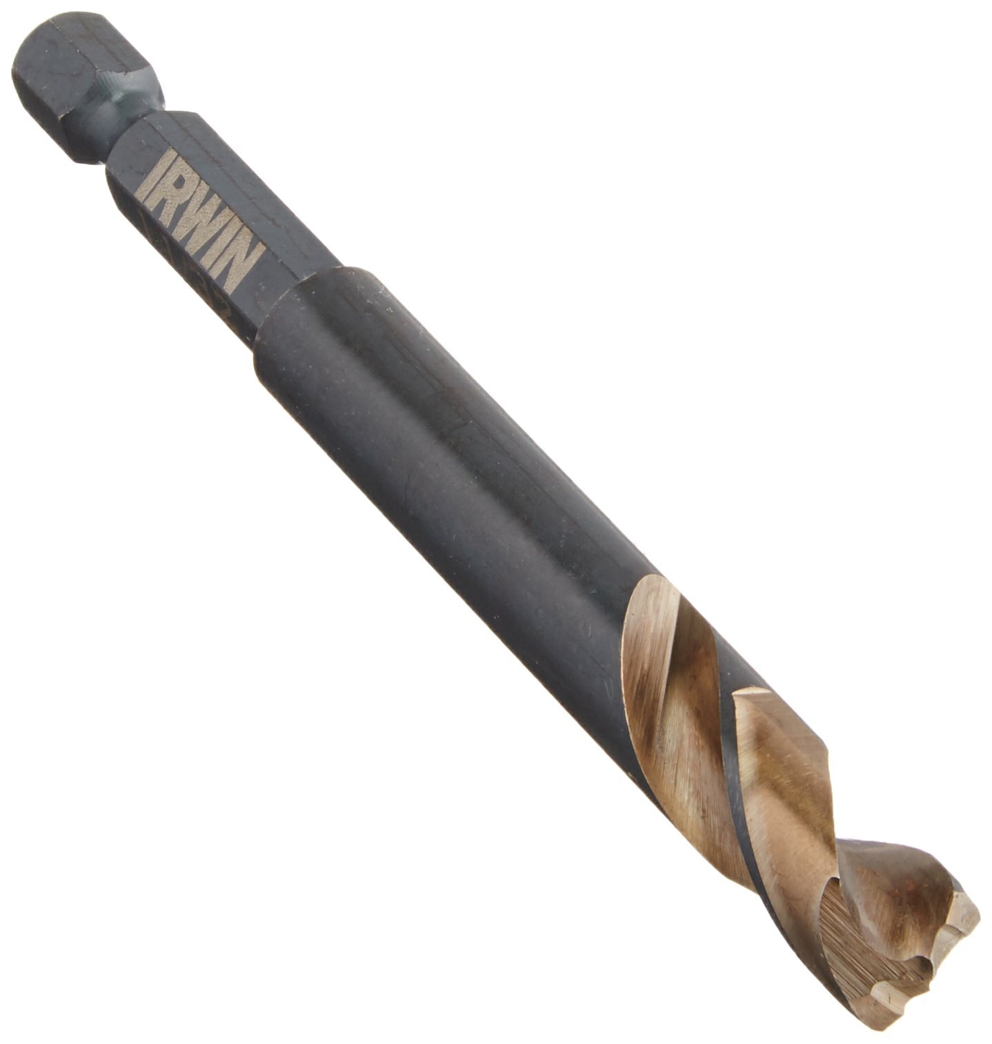 Foret Turbomax Noir et Doré IRWIN pour perçage haute performance sur métal