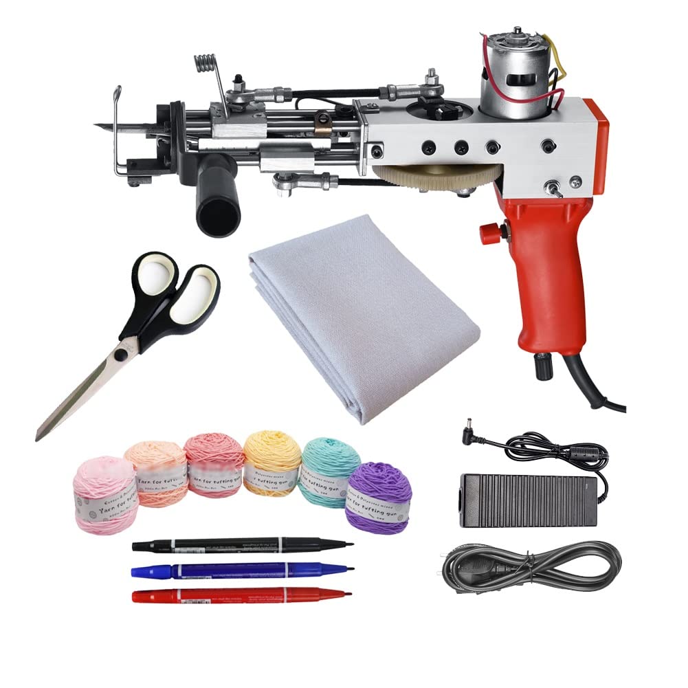 Buy tufting Rug Tufting 2 in 1 Cut Pile and Loop Pile Tufting Electric