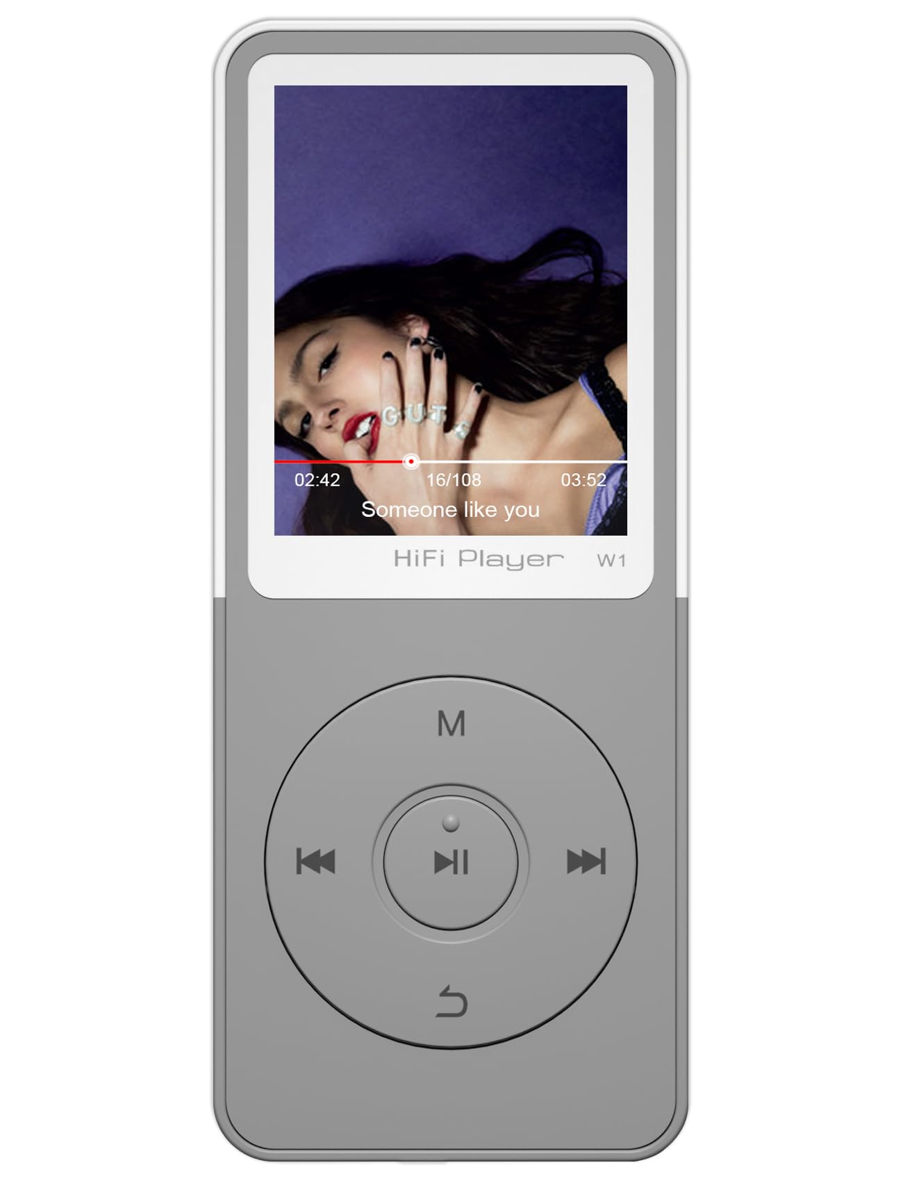 MP3 Player with Bluetooth Portable Music Player Bluetooth MP3 Music Player with FM Radio Recorder E-Book HiFi Sound