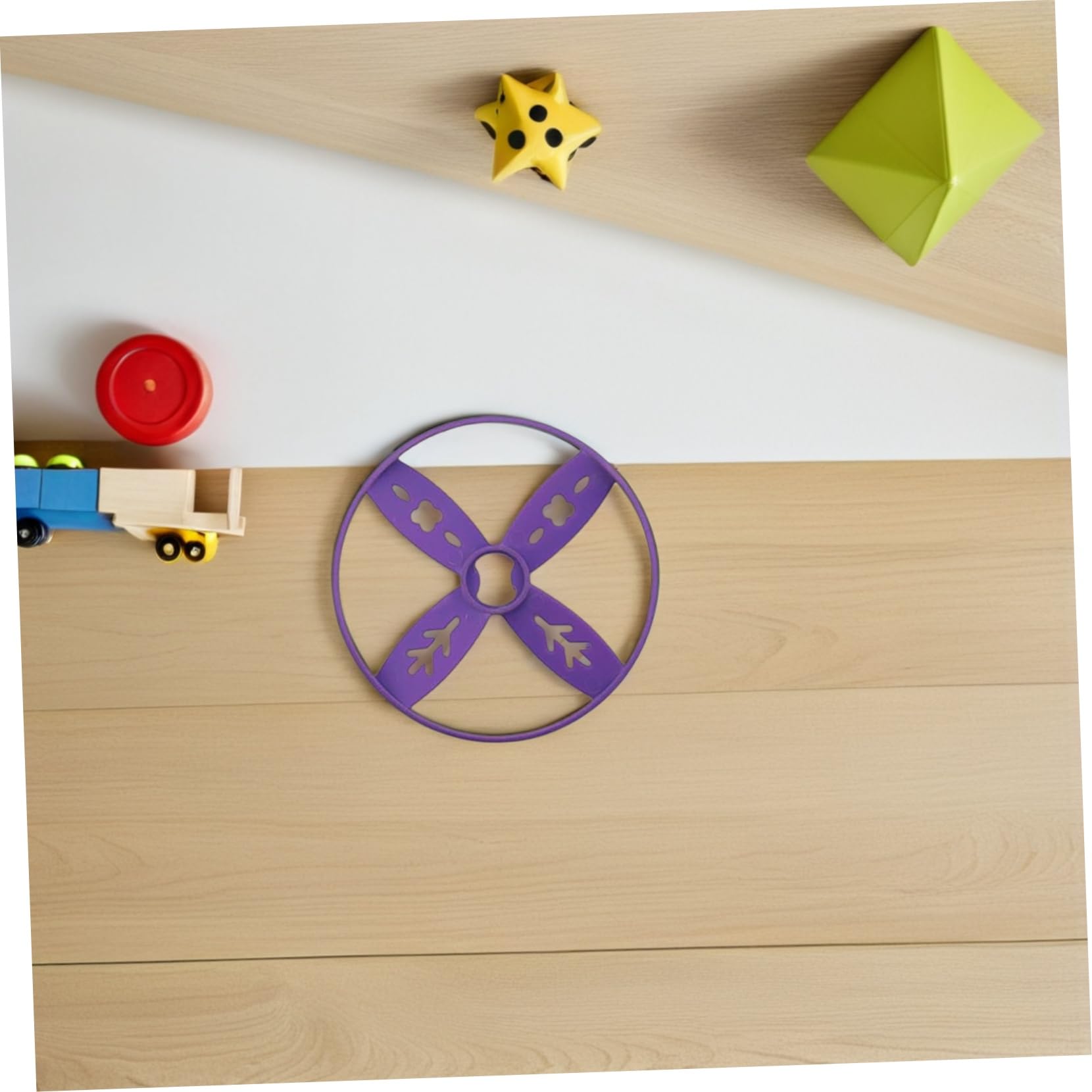 ERINGOGO 40Er Set Bunte Flugscheiben Ersatzteile Kompatibel Mit Hand- Und Fußbetriebenen Flugspielzeugen Outdoor Für Kinder Und Erwachsene Familienaktivitäten