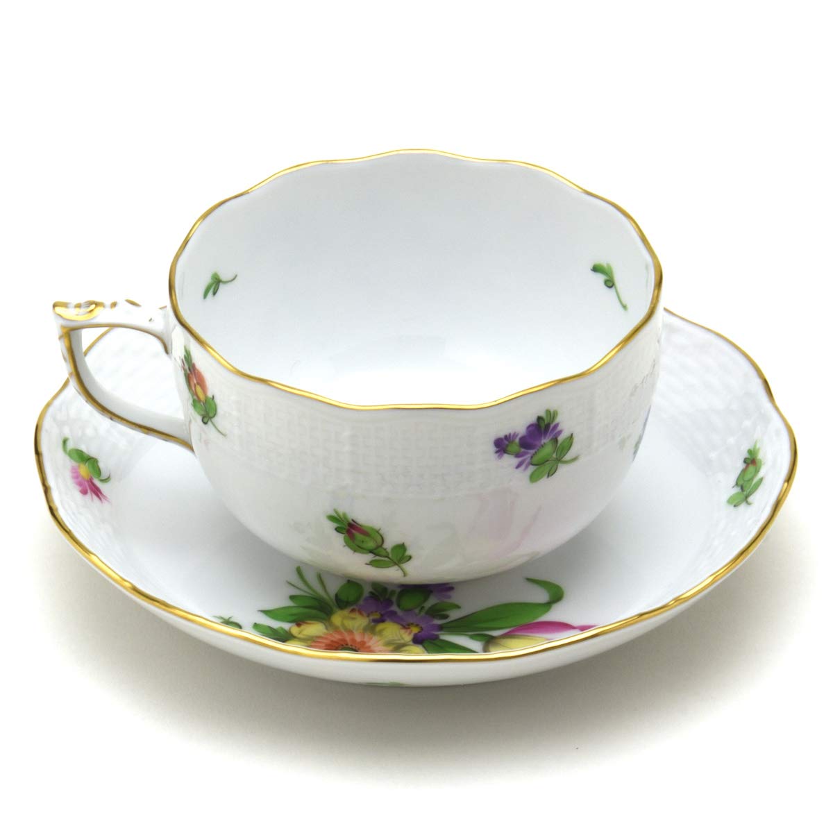 美品】ヘレンド チューリップの花束 (BT) 2497 クッキーディッシュ 1枚