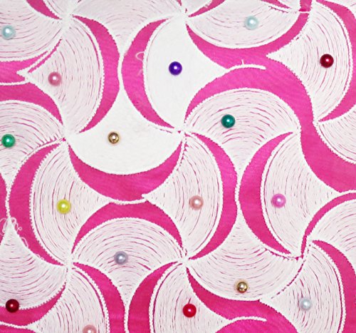 Sunny Fashion Flower Girls Dress Lace Pearl Flowers Pageant Wedding Tulle4