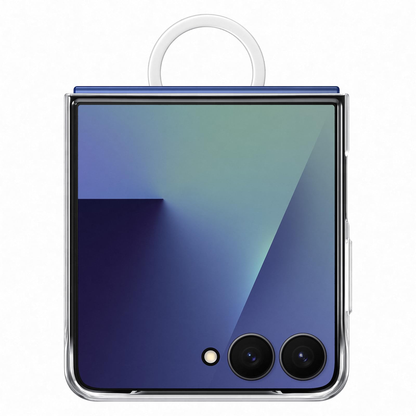 Amazon.co.jp: Samsung Galaxy Z Flip7 Ring Case (Clear