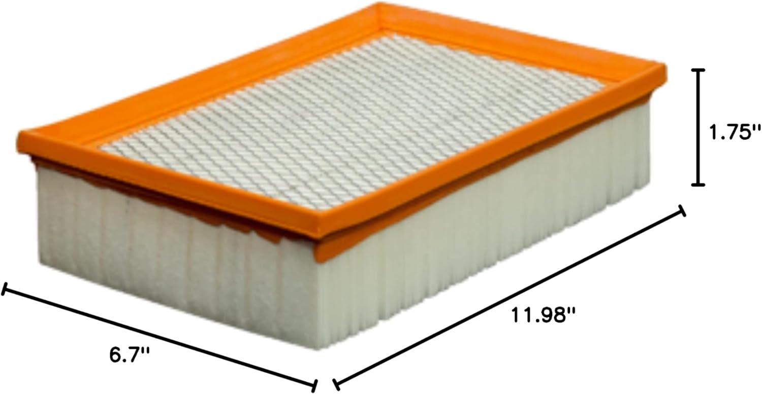 FRAM Extra Guard Engine Air Filter Replacement, Easy Install w/Advanced Engine Protection and Optimal Performance, CA11501 for Select Buick and Chevrolet Vehicles