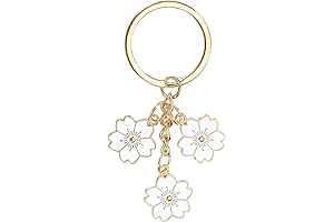 Flower Keychain Charm