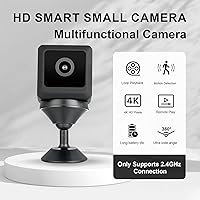 Vista 5 de Mini cámara oculta WiFi inalámbrica - Cámara de seguridad interior con detección de movimiento, visión nocturna, control de aplicaciones