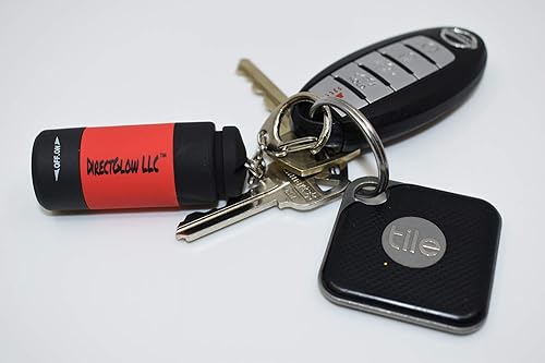 Miniatura 4 de DirectGlow - Linterna LED USB UV con luz negra, recargable, portátil, para identificación de pasaporte, detección de moneda, campamento (5, rojo)