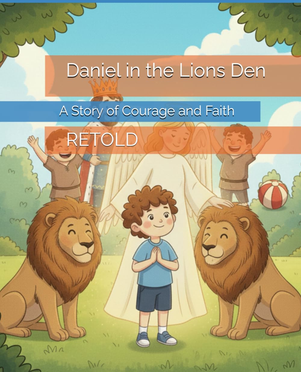 Daniel in the Lions' Den Retold: A Story of Courage and Faith