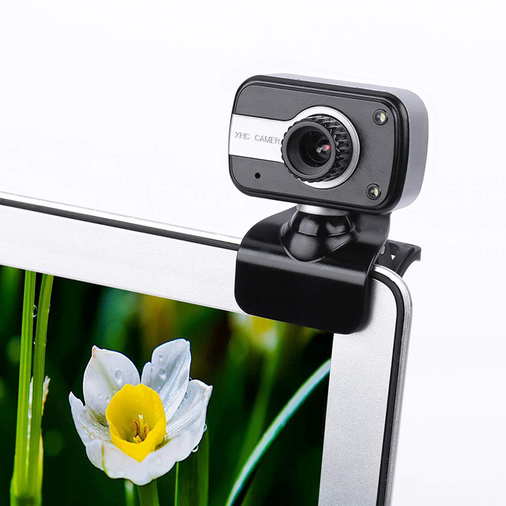 HD Kamera internetowa do komputera, strumieniowa kamera internetowa Plug and Play/Elastyczna/Regulowana do konferencji i połączeń wideo Nauczanie na żywo, biała