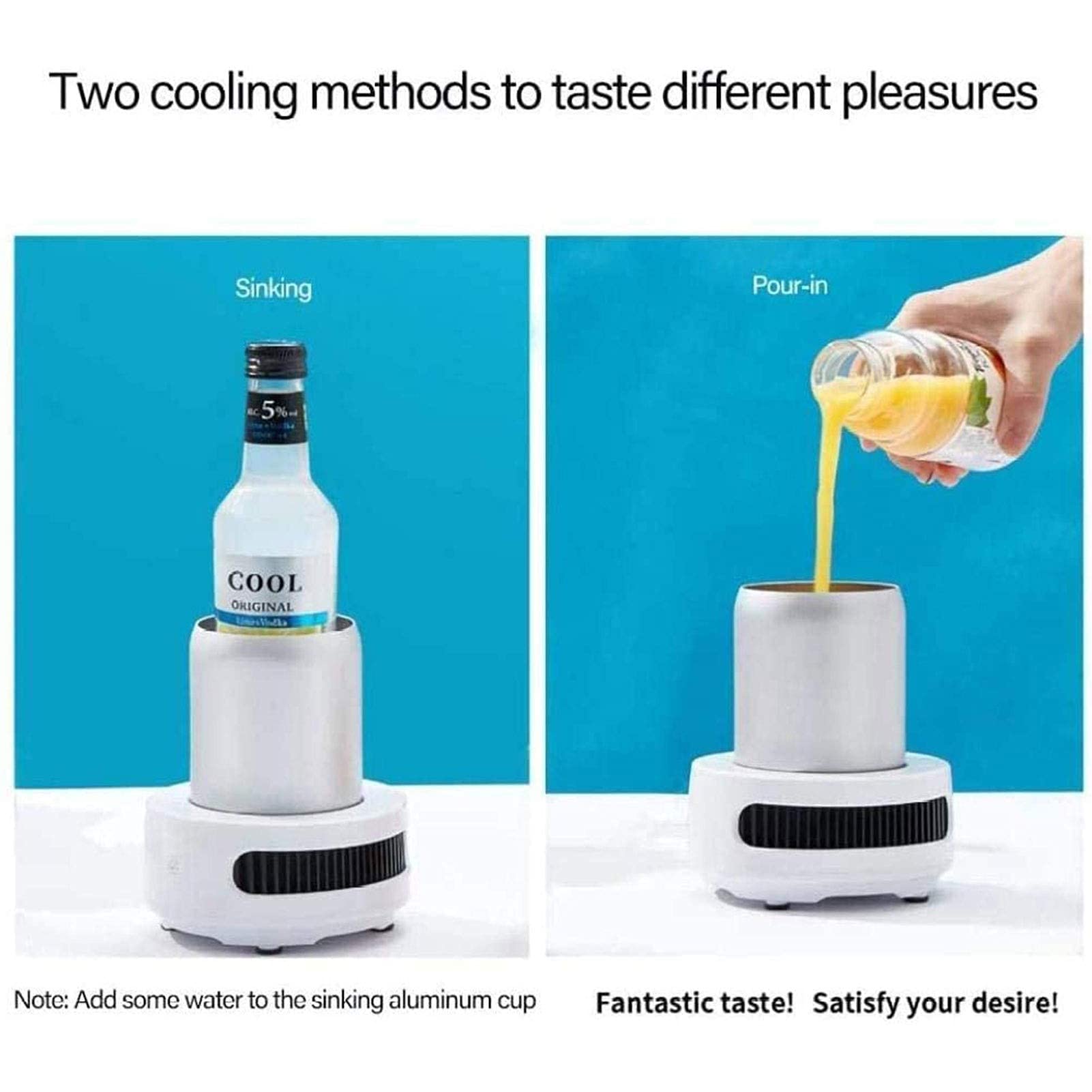 Portable Ice Maker, Countertop Small Ice Cube Maker,Easy To Use Smart Refrigeration Quick Ice Making,For Home on Fridge.com - View 5