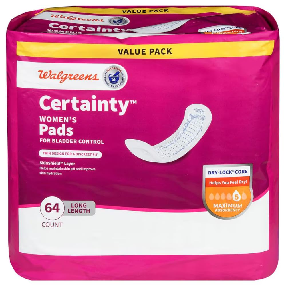 Certainty Bladder Protection Pads, Large 64 ea