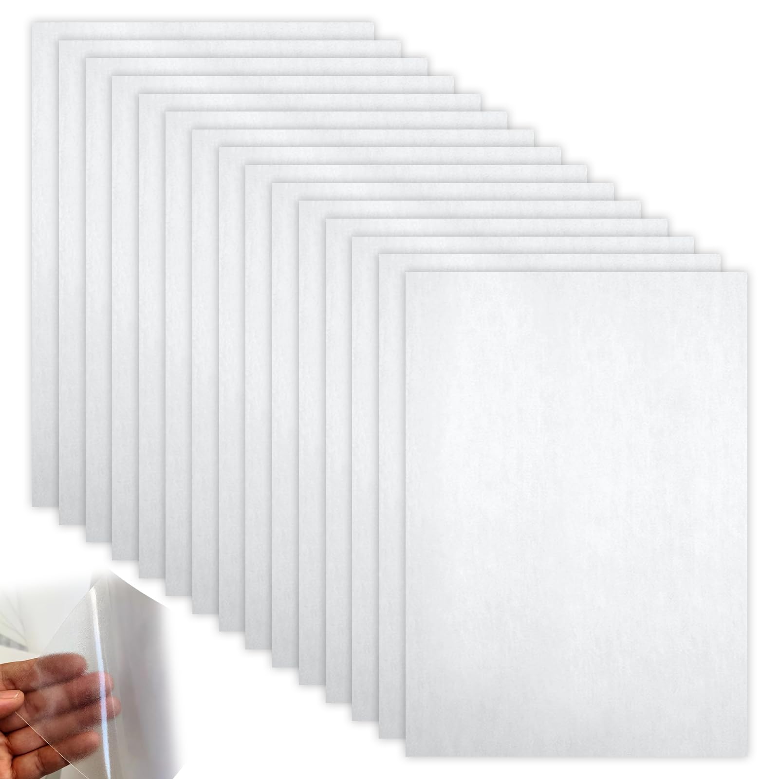 15 Sheets Double-Sided Iron-on Patch, A4 Size Iron On Adhesive Sheets