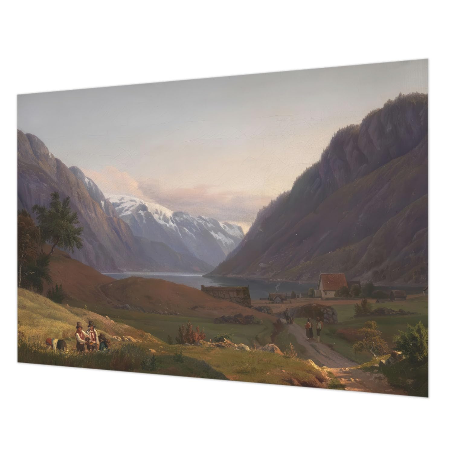 Impression de haute qualité pour ce grand décor intissé 208x146