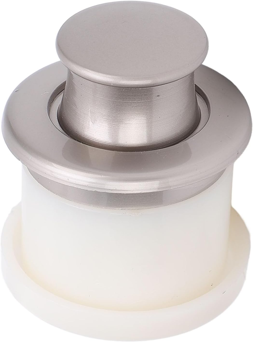 5 PCS Push Button Latch Knob Zinc Alloy KEYLESS Enhanced Safety Convenient RV Push Cabinet Lock for Yacht Boat Motorhome Drawer to The Allows Easily and Lock KEYLESS Cabinet