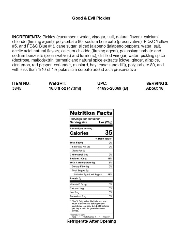 Miniatura 2 de Braswell's Encurtidos Good & Evil