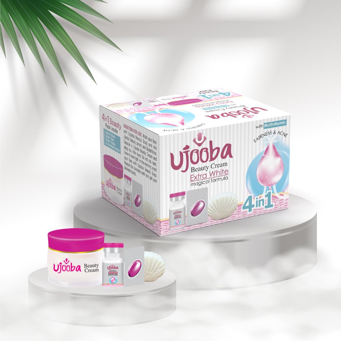 4 in 1 Beauty Cream with Multivitamin || Extra White Beauty Pack || for Radiant, Fairness and Acne free skin || for men & women both || all skin types || pack of 1-image-19