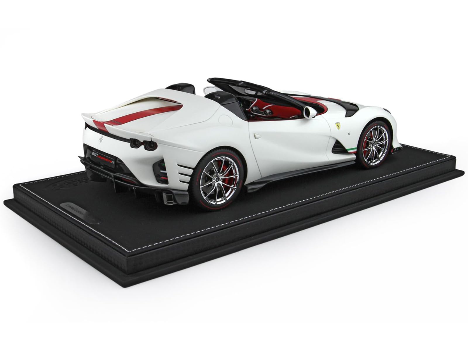 Amazon.com: 812 Competizione Aperta Bianco Italia Matt White with