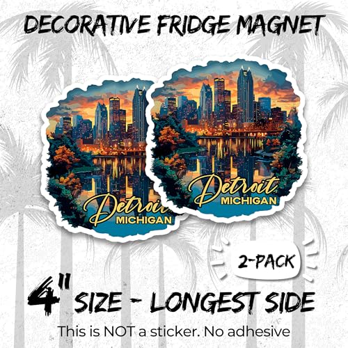 Imanes decorativos vinilo 4 pulgadas, pack de 2 miniatura 2