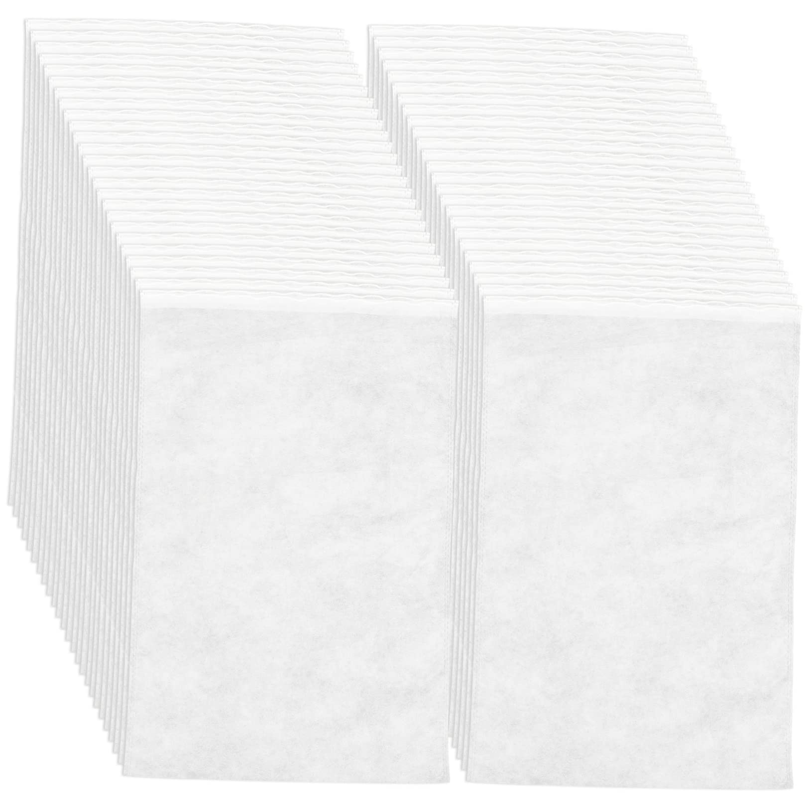 Ipetboom Sacchetti Organizer per Scarpe per Scarpe da Viaggio Antipolvere Non Tessuto 50 Pezzi Bianco 32x48cm Pratico per Viaggio e Conservazione