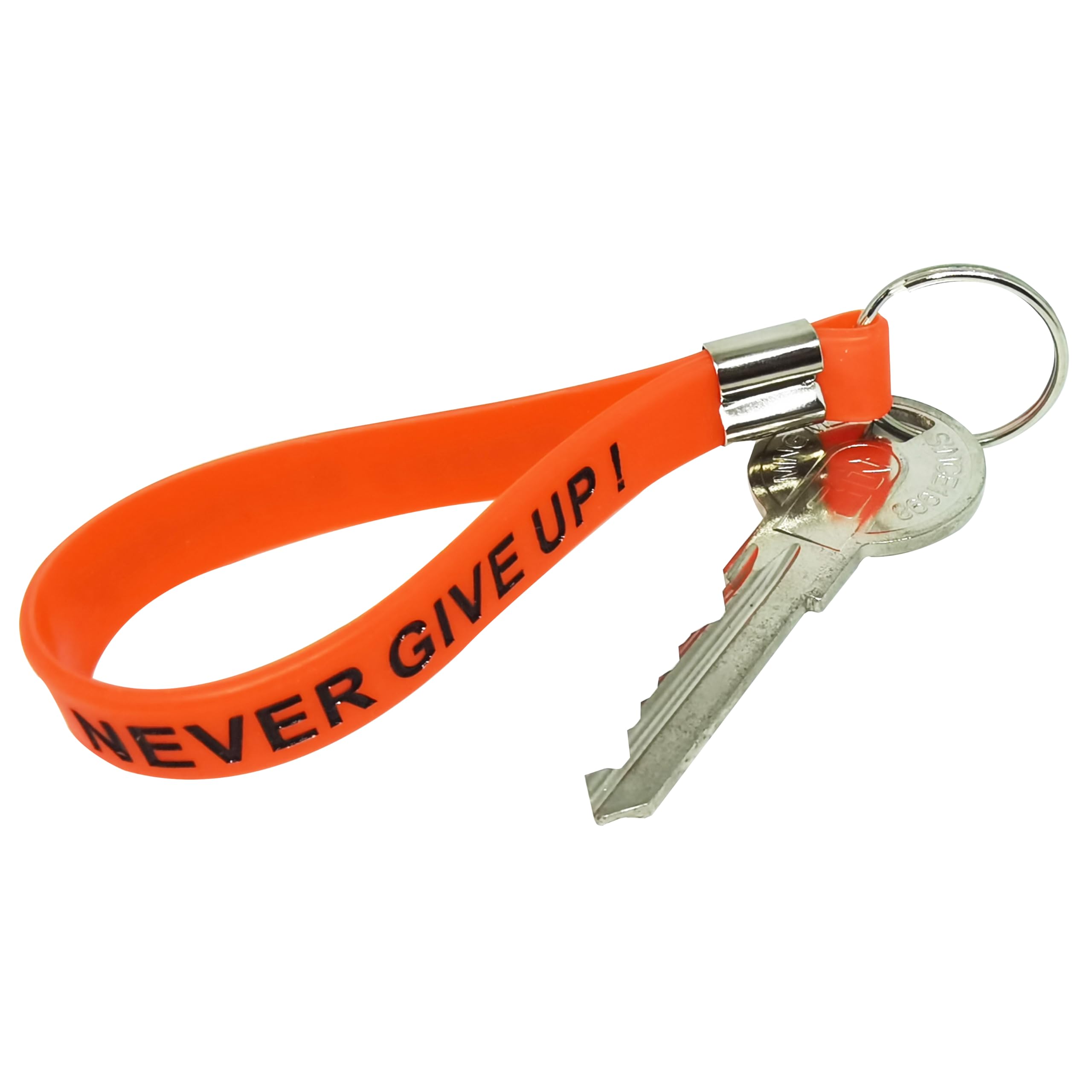 24 portachiavi personalizzati in silicone personalizzato portachiavi in serie portachiavi personalizzati per eventi, consapevolezza, motivazione personalizzabile
