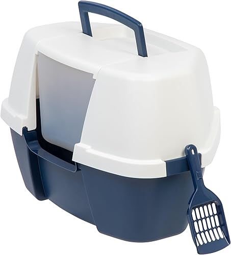 IRIS USA - Caja de arena grande con tapa con cuchara